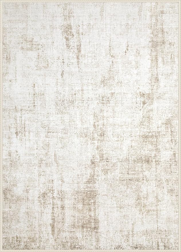 6x9 Area Rug for Living Room: Washable Abstract Soft Rugs Non Slip Modern Stain - Image 8