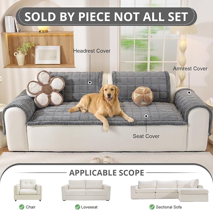 OstepDecor Washable Couch Cover - Image 4