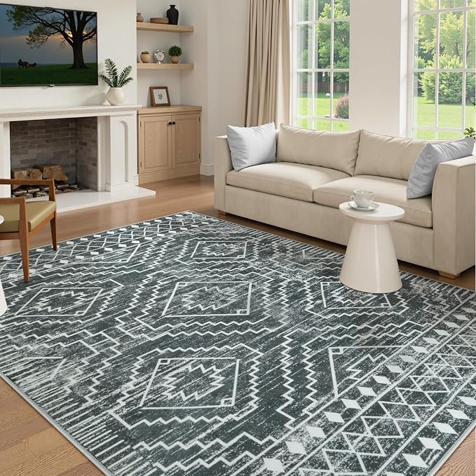 Wonnitar Moroccan 8x10 Area Rugs - Image 7