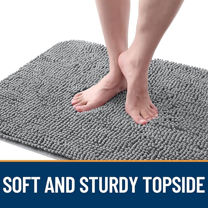 OLANLY Dog Door Mat for Muddy Paws 50x30, Absorbs Moisture and Dirt, Absorbent - Image 4