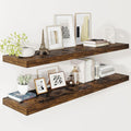 Vivelove 12" Deep Floating Shelves 47.2" Long, Wall Shelves by VIVELOVE