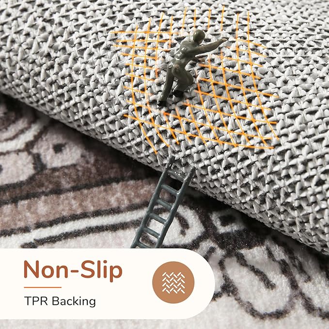 OPPODREAM Soft 8x10 Area Rugs, Washable Rugs 8x10 - Image 3