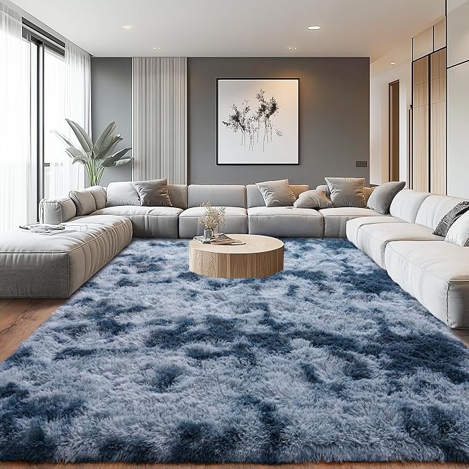 Extra Large Plush Rug High Pile Fluffy Rug - Image 4