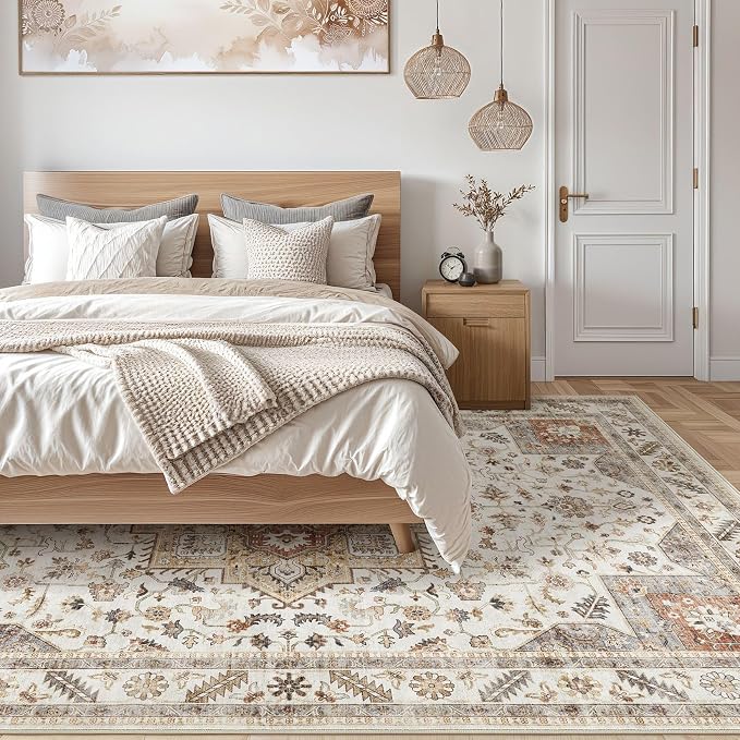 Vintage Living Room Area Rug 8x11 - Image 6