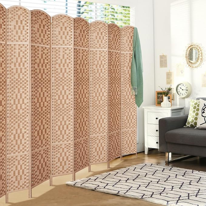 Rose Home Fashion 6 ft Tall Room Divider, Room Dividers and Folding Privacy - Image 2