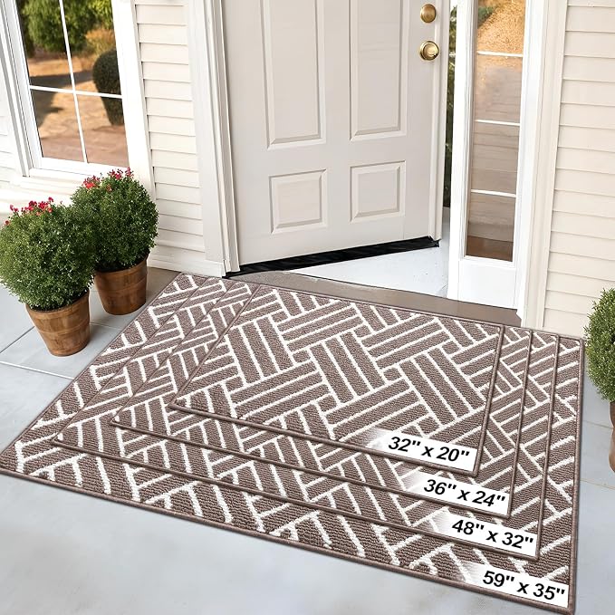OLANLY Large Indoor Door Mat, 59x35 Inch, Dirt Resistant and Absorbent - Image 7