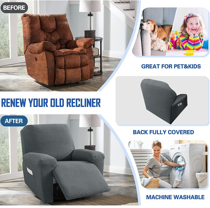 MAXIJIN Recliner Cover Slipcovers - Image 5