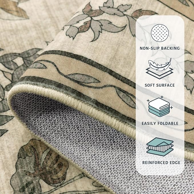 LIANLAM Washable Rug Area Rugs for Living Room - Image 7