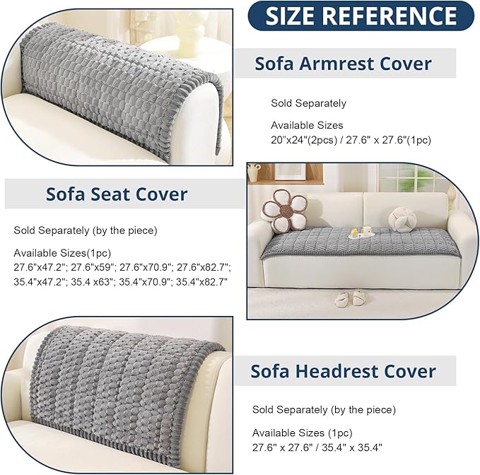 OstepDecor Washable Couch Cover - Image 3
