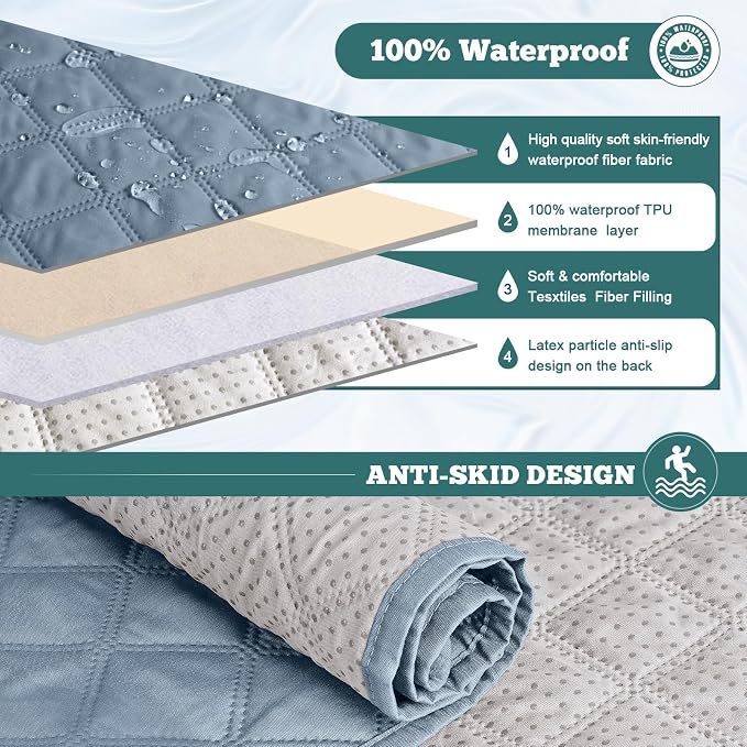 Ruaozz Waterproof Loveseat Recliner Cover - Image 4