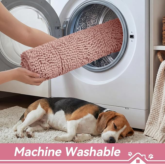 Bcoimo Super Absorbent Dog Door Mat, Pet Rugs - Image 5