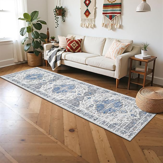 Ileading Washable Hallway Runner Rugs, 2x8 Non Slip Runners Area Rug - Image 7