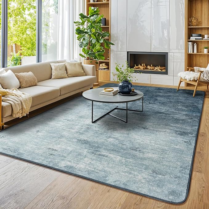 LIANLAM Washable Rug 5x7 Area Rugs by LIANLAM