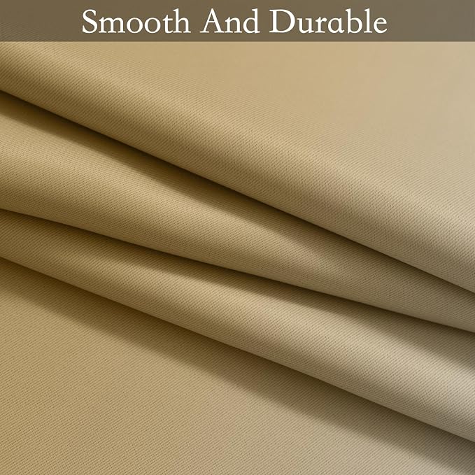 SimpleHome Ombre Room Darkening Curtains 63 inches Length - Image 6