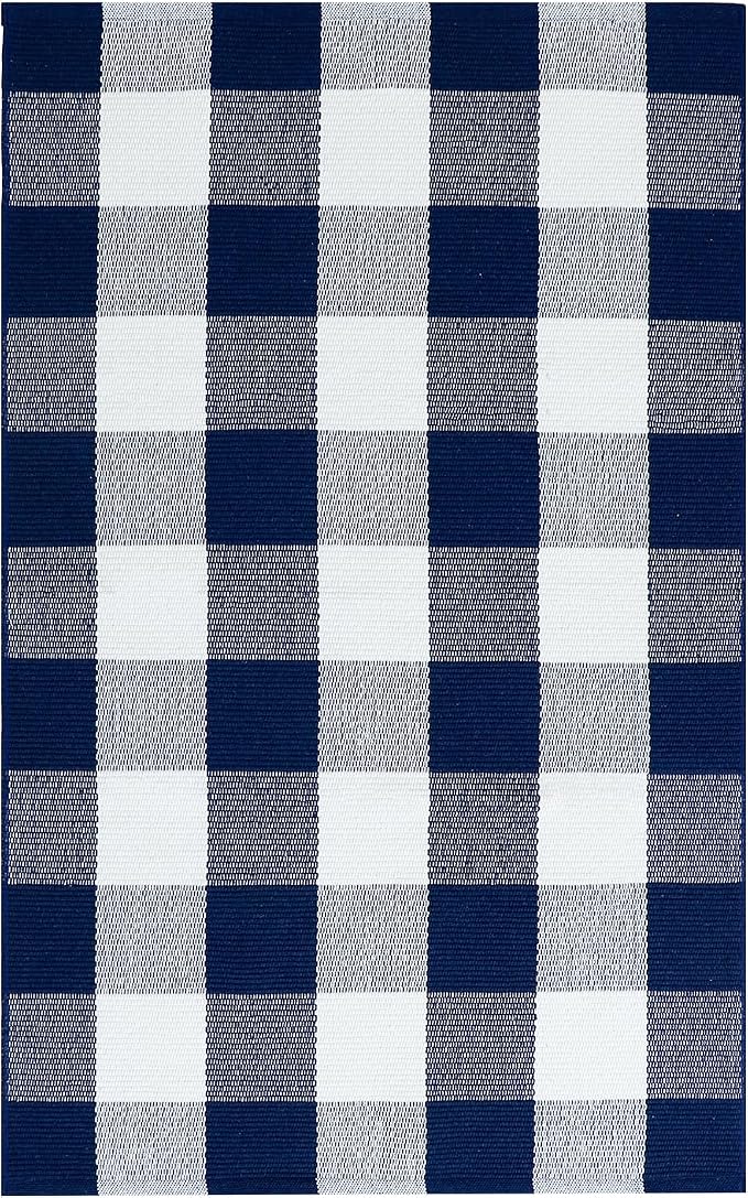 IOHOUZE Buffalo Plaid Checkered Rug 27.5" X 43" Front Door Mats, Washable Area - Image 11