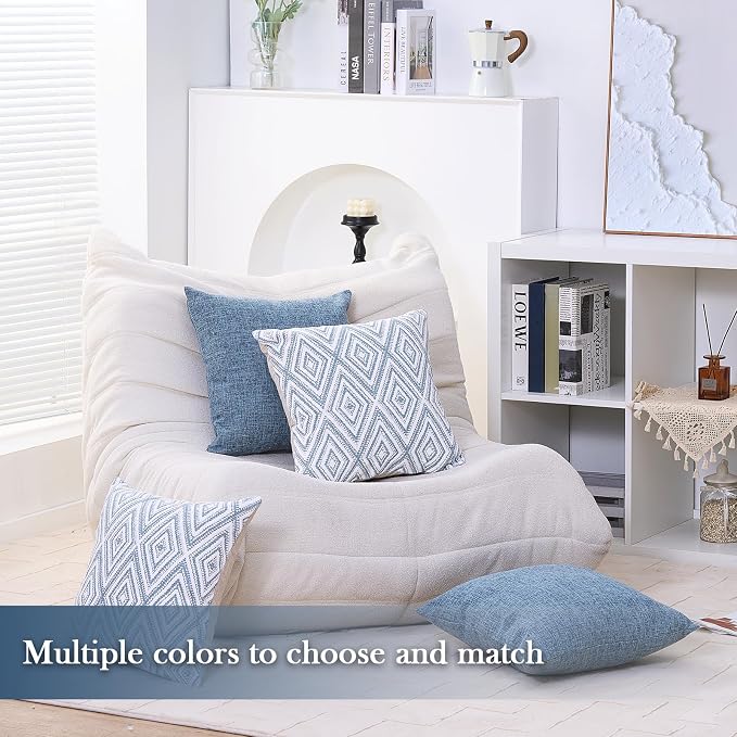 HPUK Decorative Throw Pillow Covers Set of 4 Couch Pillows Accent Cushion Cover - Image 6