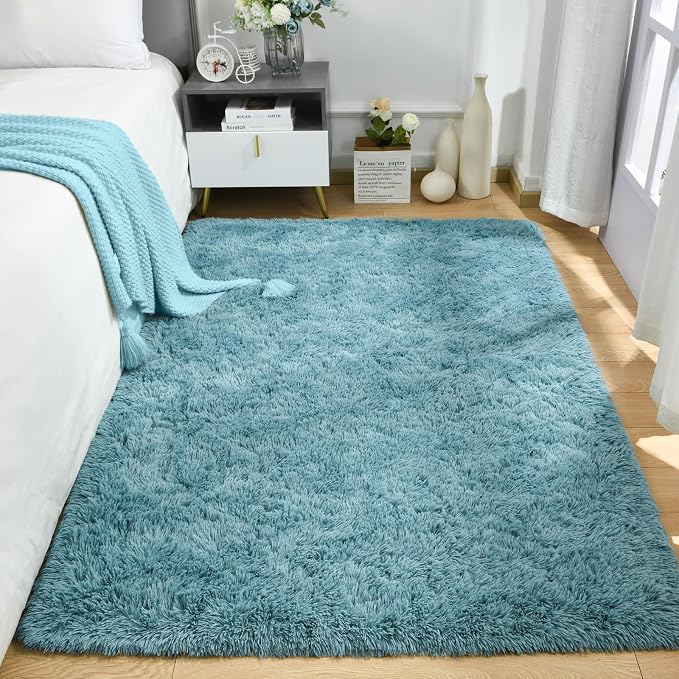 Merelax Soft Modern Indoor Large Shaggy Rug by Merelax