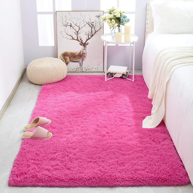Merelax Modern Soft Fluffy Large Shaggy Rug - Image 2