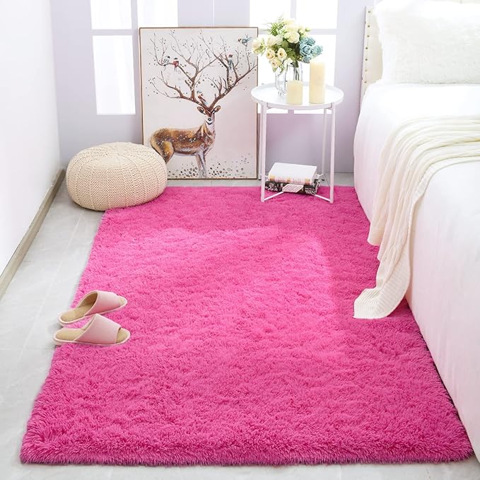 Merelax Soft Modern Indoor Shaggy Rug by Merelax