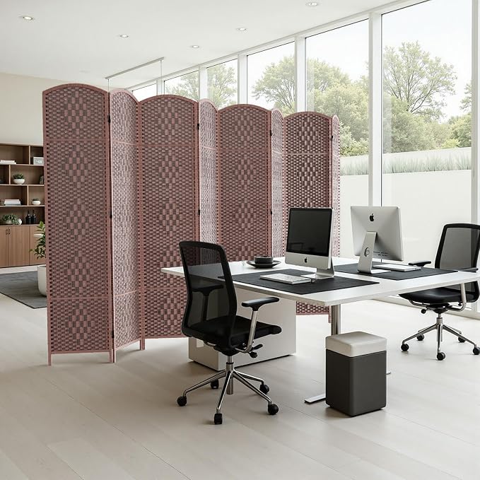HALLYBEE Room Divider for Space Separation, Room Dividers and Folding Privacy - Image 6