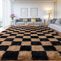 Upgrade Non-Slip Plush Rugs for Living Room, Soft Shaggy Carpets for Living Room by Isdook
