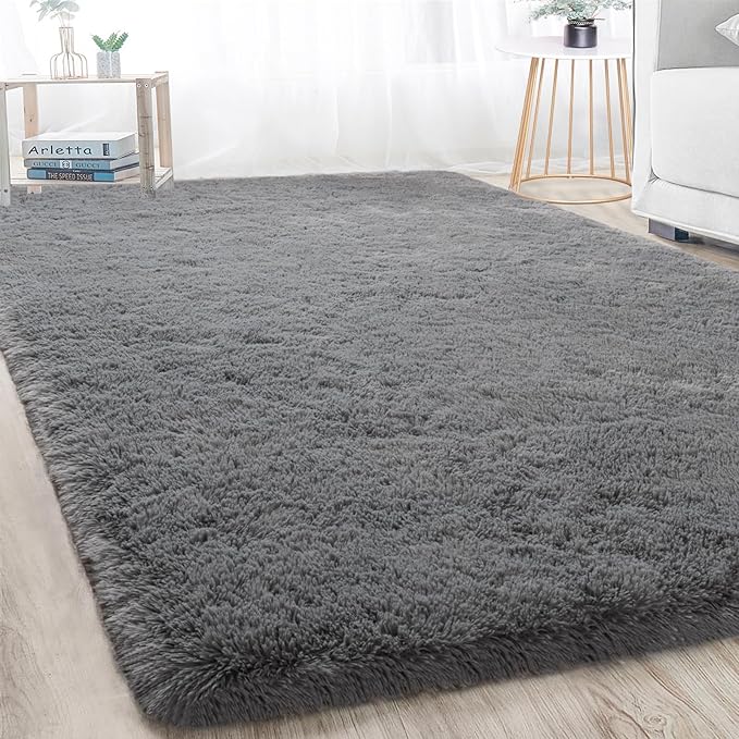 Merelax Soft Area Rugs for Livingroom Bedroom, Shaggy Plush Fuzzy Fluffy Carpet - Image 7