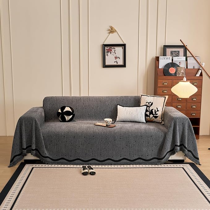ROOMLIFE Couch Cover Boho Sofa Covers - Image 5