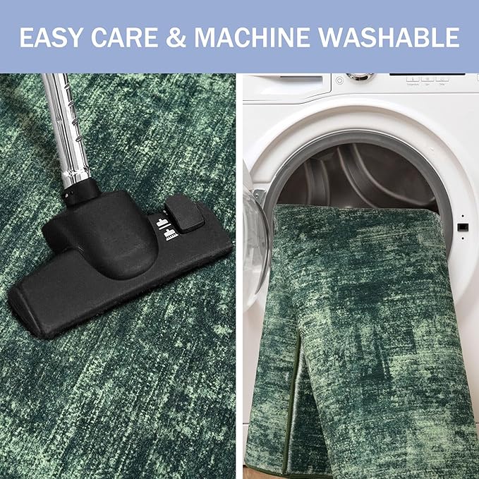 IOHOUZE Abstract Runner Rug 3x16 Ft Washable Runners - Image 3