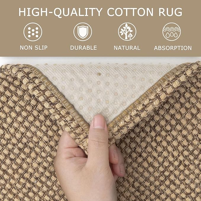 KOZYFLY Boho Runners for Hallways 2x7 ft Washable Kitchen Runner Non Slip - Image 6
