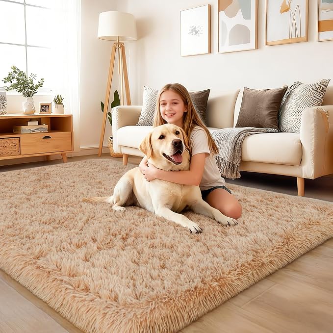 Rug for Living Room Bedroom, 5x7 Area Rugs for Living Room, Ultra Soft Modern - Image 7