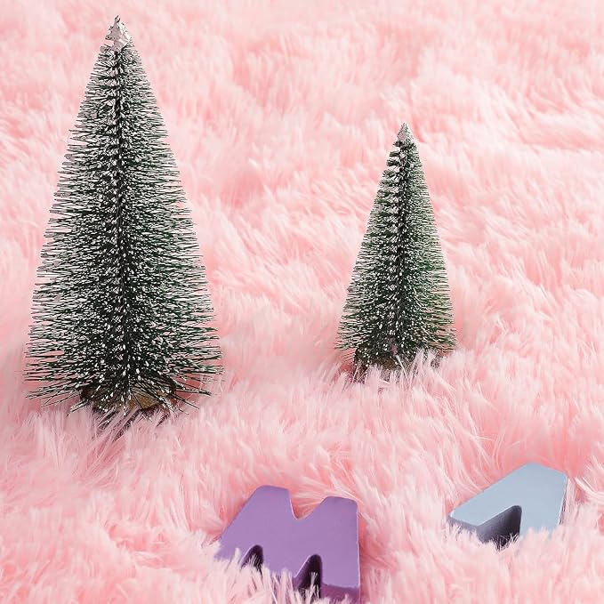 Merelax Soft Runner Rugs for Living Room Hallways Entry, Non-Slip 2x6 Pink - Image 5