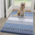 Kitinjoy Indoor Outdoor Door Mat, 48x30 Non-Slip Absorbent Dirt Trapper by Kitinjoy