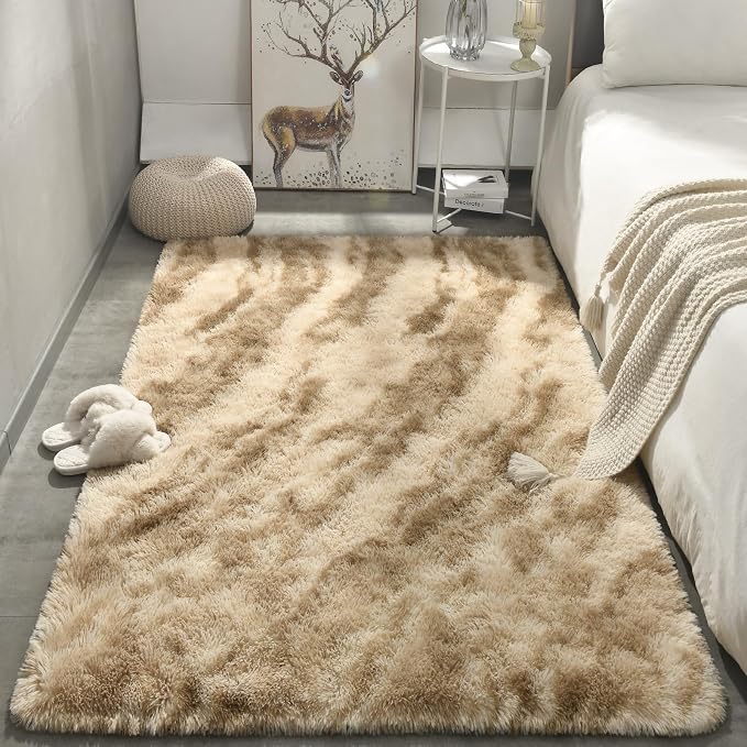 Merelax Area Rugs for Living Room Bedroom, Machine Washable 4x6 Feet Soft - Image 2