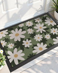DEXI Front Door Mat Outside Entrance, 23x36 Spring Flower Welcome Doormat by DEXI
