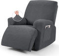 VANSOFY Oversized Recliner Chair Cover, 4-Pieces Stretch Recliner Covers by VANSOFYFURNITURECOVERS