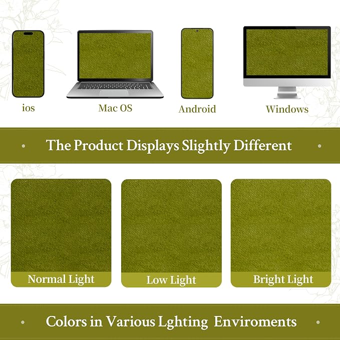 LAMIT Moss Green Velvet Curtains - Image 9