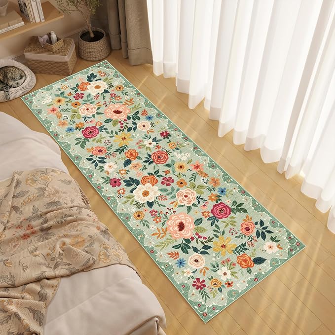 DUKINO 2x10 Kitchen Runner Rug for Hallway, Washable Runner Rug - Image 6