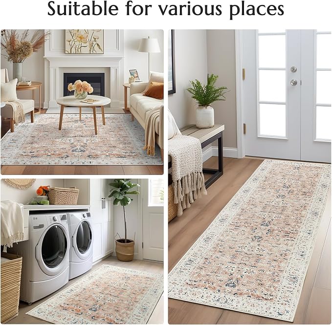jinchan Hallway Runner Rug 3x10 - Image 2