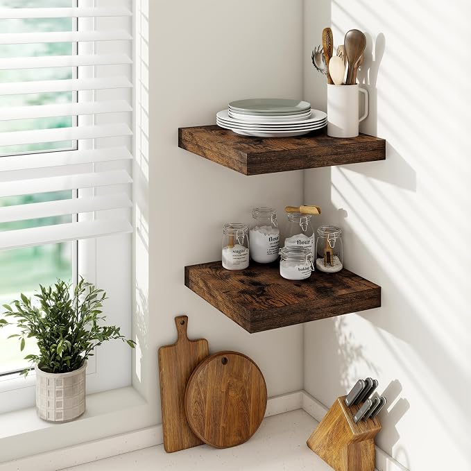 Vivelove 12" Deep Floating Shelves - Image 2