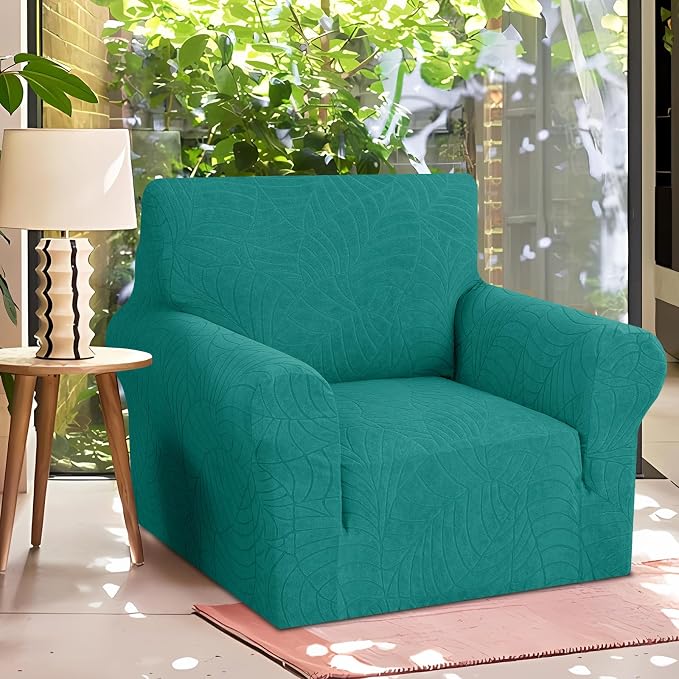 YEMYHOM Couch Cover Latest Jacquard Design High Stretch Sofa Chair Covers - Image 2
