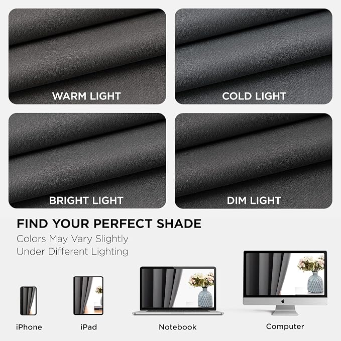 Joydeco Blackout Curtains 120 Inch Length 2 Panels Set, Thermal Insulated Long - Image 7