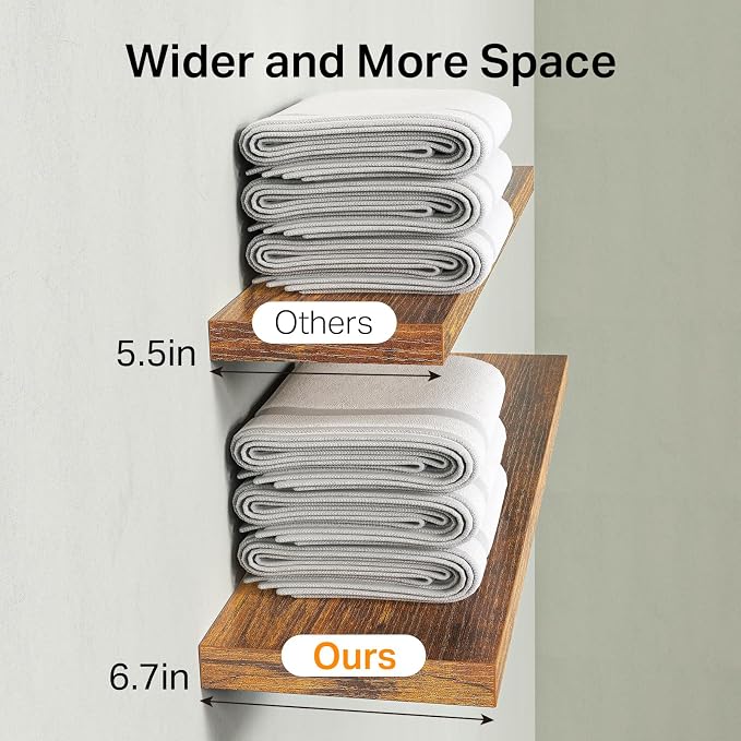 BAYKA Floating Shelves Bathroom - Image 7