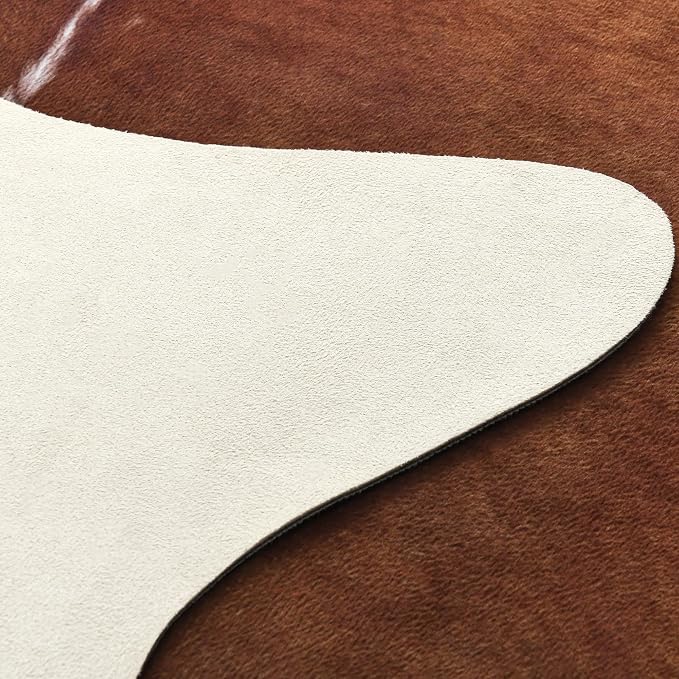 Easycozy Faux Cowhide Cow Print Rug: 3 x 4 Western Decor Faux Cowhide, - Image 4