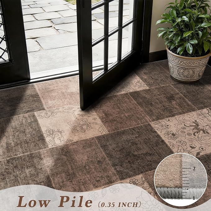 LIANLAM 8x10 Washable Area Rugs - Image 6