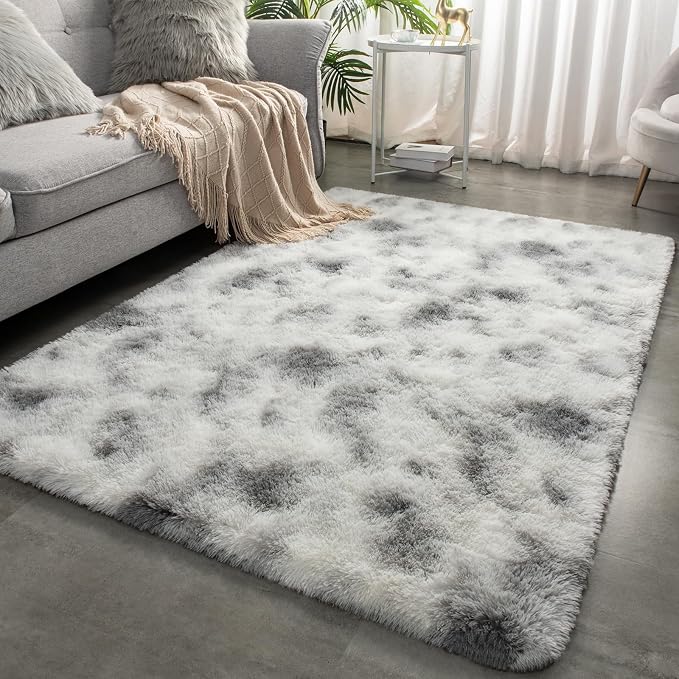 Merelax Soft Area Rugs for Livingroom Bedroom, Shaggy Plush Fuzzy Fluffy Carpet - Image 2