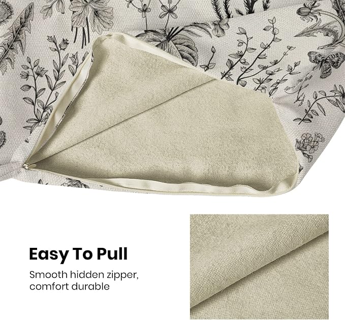 AEIOAE Spring Pillow Covers 16x16 Inch Set of 2, Seasonal Floral Outdoor - Image 5