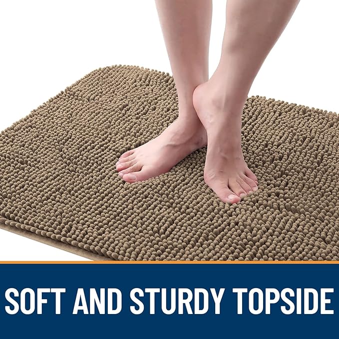 OLANLY Dog Door Mat for Muddy Paws 59x24, Absorbs Moisture and Dirt, Absorbent - Image 4