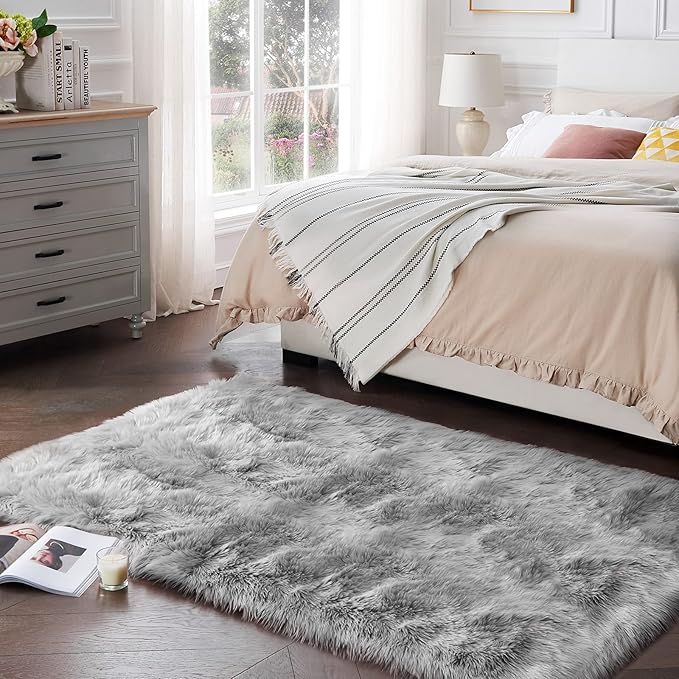SERISSA Soft Fluffy Area Rug, Shaggy Rug - Image 2