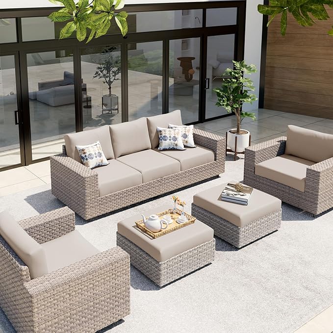 hyha Waterproof Couch Cushion Covers, Sectional Sofa Slipcovers Washable - Image 8