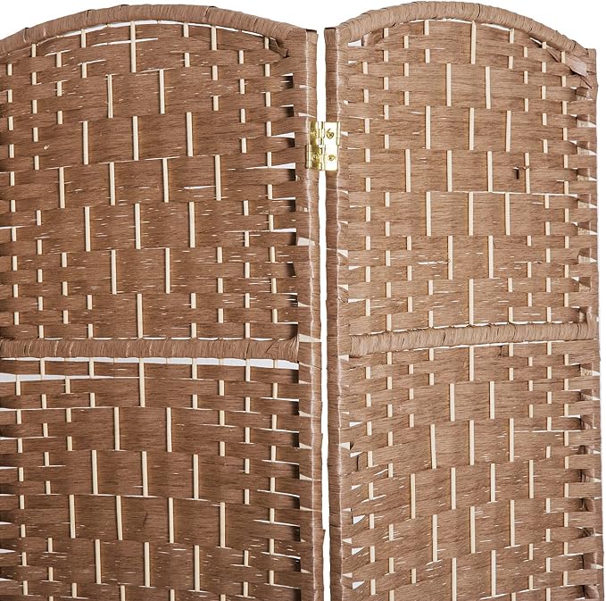HOMCOM Room Divider 6 Panel, 6FT Tall Folding Privacy Screen, Freestanding - Image 6